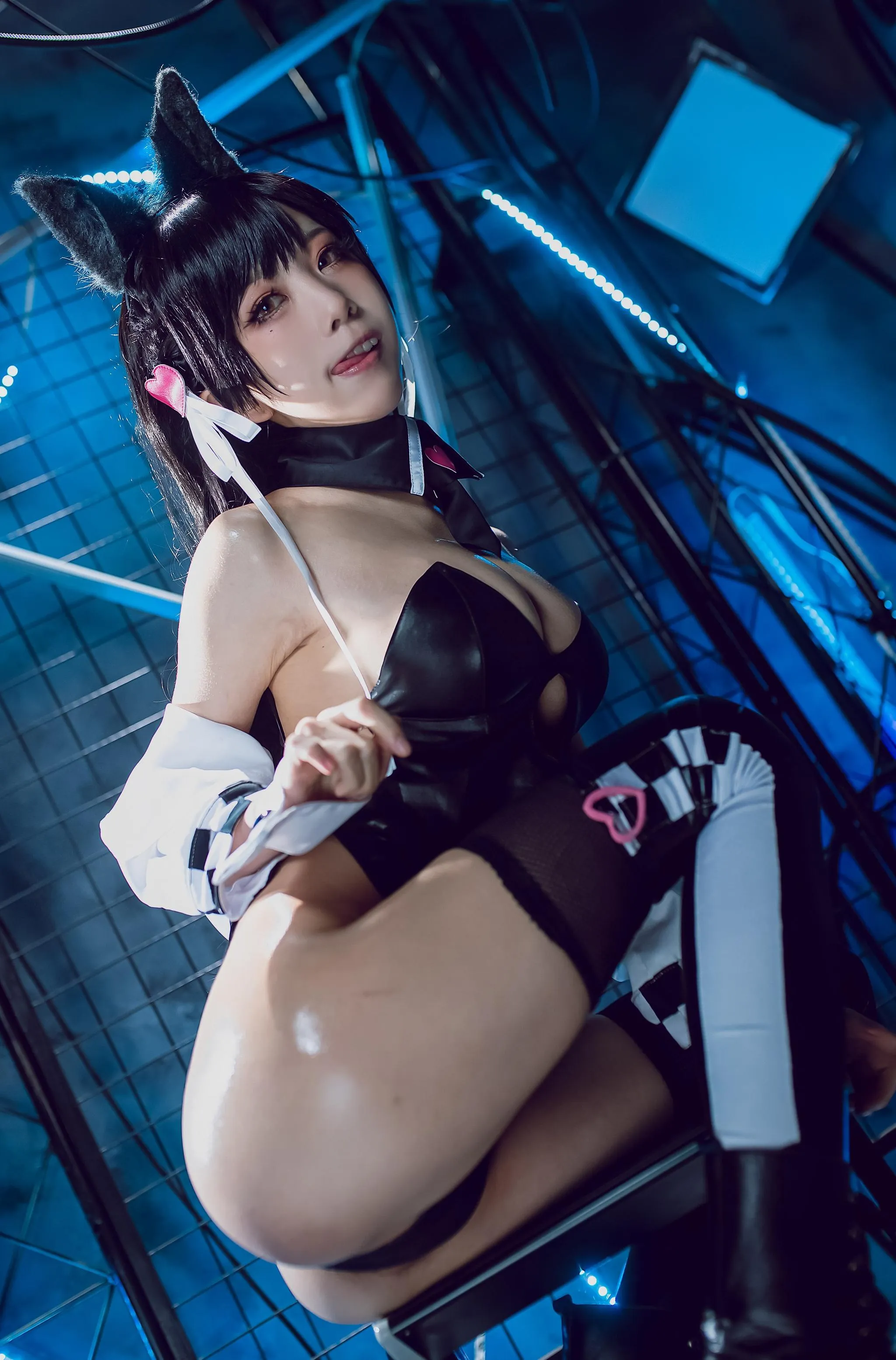 水淼Aqua – NO.47 碧蓝航线 爱宕犬 同人机车 [40P]插图4